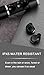 STARCARE Bluetooth True Wireless Earbuds with Microphone, Sport in-Ear Cordless Earphones with Charging Case for Running, HiFi Stereo Sleep Earbuds for iPhone, Android, up 15 Hours Playtime (Black)