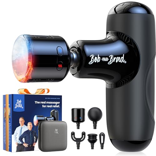 BOB AND BRAD Q2 Pro Mini Massage Gun with Heat and Cold,