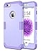 BENTOBEN iPhone 6S Plus Case, iPhone 6 Plus Case, Drop Protection Shockproof 3 in 1 Hybrid Hard PC Covers Soft Silicone Bumper Full Body Protective Case for iPhone 6 Plus / 6S Plus (5.5 Inch), Purple