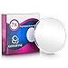 Gotofine 7X Magnifying mirror with suction cups, Use for Makeup Application - Tweezing and Blackhead/Blemish Removal- with 2 Suction Cups and Hanging Hole for Easy Mounting, Clear & Transparent