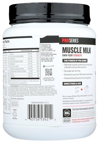MUSCLE MLK PRO SERIES 50 KNOCKOUT CHOCOLATE, 2 POUNDS