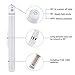 Firecore Sensor Closet Light, Portable Wireless Battery Operated LED Magnetic White Nightlight for Wall Lamp, Flashlight, Reading Light, Emergency Light, White 2-Packs (Battery Included)
