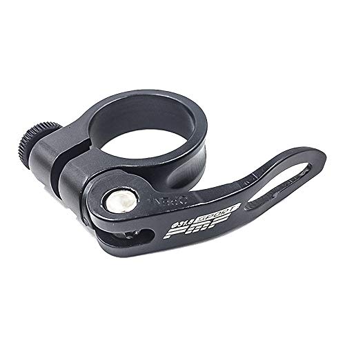 Bicycle Quick Release Seatpost Clamp Black 34.9mm MTB Road Bike Casual Aluminium Alloy Tube Clip