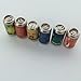6 cans of Soda Drink 1:12 Scale Miniature Micro Aquarium Terrarium Fairy Garden Doll House Resin Decoration Collection