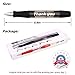 Thank You Gifts 7-in-1 MULTI TOOL PEN with Light, Practical Cool Gifts for Men Dad Husband Friends Family at Fathers day Birthday Farewell Christmas New year (Black)
