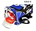 Fairtex Gym Bag Gear Equipment Color Blue or Gray or Yellow for Muay Thai, Boxing, Kickboxing, MMA (Blue)