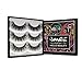 JIMIRE False Eyelashes Fluffy 3D Lashes Pack Reusable Long Lashes 3 Pairs