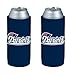 NFL 2013 Football Ultra Slim Beer Can Holder Koozie 2-Pack - Pick your team (New England Patriots)