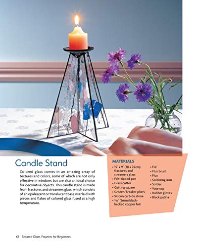 image for Design Originals Stained Glass Projects for Beginners: 31 Projects to 