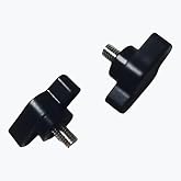 Rip Fence Locking Knob Compatible with 313678001 Edge Guide Knob Compatible with Ryobi P508, P507, P506 Circular Saws Ryobi Table Saw Parts Rip Screw Router Replacement Circular Saw Edge Guide