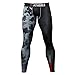 Athmile Men's Compression Pants Cool Dry Sports Tights Baselayer Capris Legging