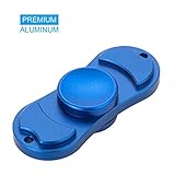 Posife Spinners EDC Fidget Spinner - Ultra High Speed Bearings - Durable Stainless aluminum Buttons - ADHD Focus Toy