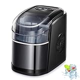 Kismile Countertop Ice Maker Machine,26Lbs/24H