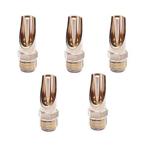 BestTong 5Pcs Copper Automatic Pig Nipple Water Drinker Feeder Waterer for Sows Piglets Drinking