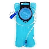 OTIVA hydration bladder water reservoir 70 oz 2 liter 2L capacity. Leakproof & pressure-tolerant Hydro Backpack. Compatible with most kinds of Hydration Pack System, Water Storage Bladder Bag.