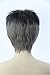 Short Black and White Two Tone Anime Cosplay Costume Wigs Voltron Shiro Party Wig