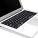 Kuzy Compatible with MacBook Keyboard Cover for Older Version MacBook Pro 13 15 17 inch and MacBook Air 13 inch, iMac Wireless Keyboard, Silicone Skin Key Board Protector, Solid Black