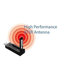 Edimax ew 7833uac AC1750 Wi Fi de doble correa adaptador USB 3.0, compatible con Windows 7 8 8.1 10, Mac y Linux