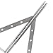 Amarine Made Pair of Stainless Steel Heavy Duty Shelf Brackets,8