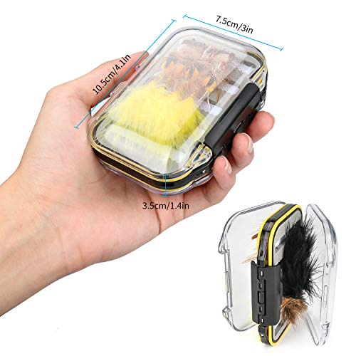 Ertisa Truite Pêche à La Mouche Mouches Leurres, Lot De 30 Insecte Voler Appâts De Pêche Lure Leurres, Saumon, Truite, Truite Arc-en-ciel, Ensemble De Leurres De Pêche à La Mouche