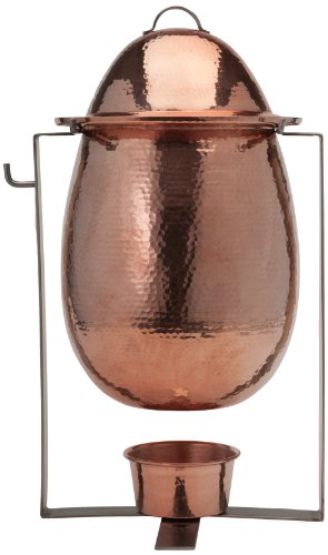 Sertodo Copper T-8 Delphi Soup Tureen, Hand Hammered 100% Pure Copper, 8 Quart Capacity - Thumbnail 5
