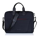 Laptop Bag, FYY Crossbody Shoulder Messenger Bag in Premium Waterproof Canvas-fits Laptop 11"-13.5", Laptop Bag Sleeve Cover for Surface Book, MacBook Air/MacBook Pro/Ultrabook/ Notebook, Black