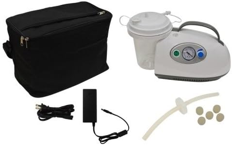 Fidler Medical Portable Suction Machine with DC Rechargeable Battery