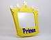 EMILYSTORES Princess Prince 5 Inches EVA Prince Toys Mirror for Children Kids Royal Crown Yellow Color 1PC