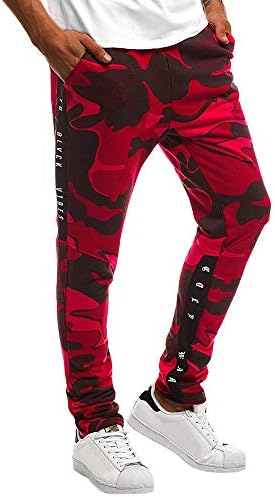 Princer Mens Casual Sweatpants,2018 Jogger Sportswear Basic Casual Sportwear Camouflage Jogging Pants with Drawstring