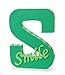 Darice 9110-18 Wood Script Word, Smile
