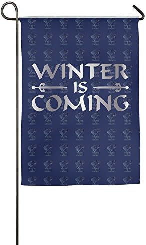 Winter Is Coming Platinum Style Garden Flag