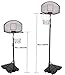 Movement God MOGD Sport Kid Portable Basketball Hoop (Black & White)
