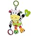 Zig Zag Kid Musical Cow Soft Plush Baby Rattle with Teether