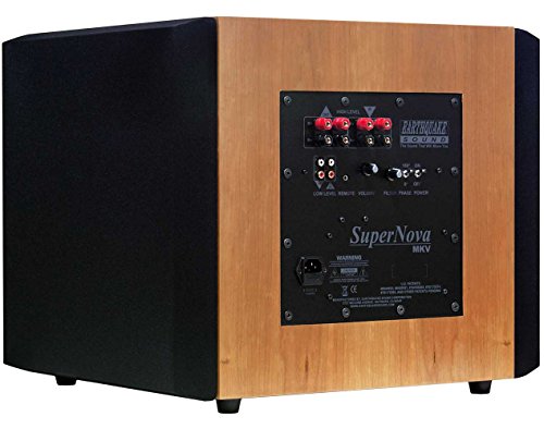 Earthquake Sound Supernova MKV-15VC 15-inch Powered Subwoofer (Cherry, Single)