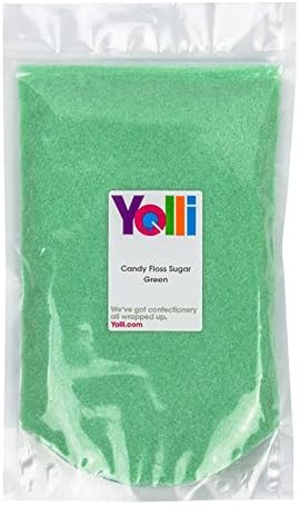 Green Candy Floss Sugar Bubble Gum Flavour 500g