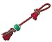 Christmas Dog Rope Toys for Boredom Interactive Chew for Medium Dogs Tug of War