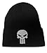 TrendyLuz Punisher Skull Tactical Morale Knit Skull Cap Hat Beanie Black