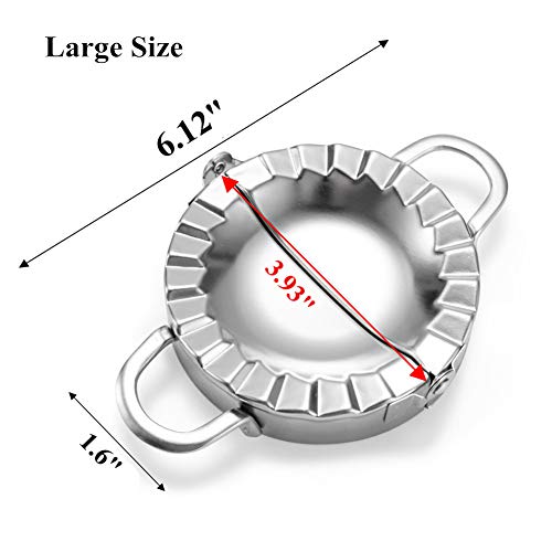 image for Cacovedo Dumpling Maker - Pie Ravioli Dumpling Wrappers Mold, Stainles
