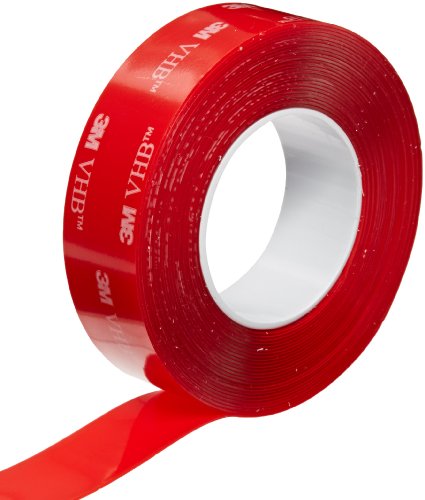 3m vhb tape 4905, 0.75 in width x 5 yd length (1 roll)