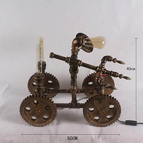 WHKFD Bronze, Retro Nostalgic Personality Lights, Retro Creative Coffee, Bar, Style Wagon Lights