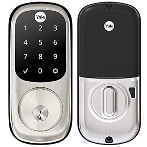 Yale Assure Lock – Touchscreen Keypad Door Lock in Satin Nickel