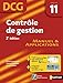 ContrÃ´le de gestion DCG 11 (French Edition) by 