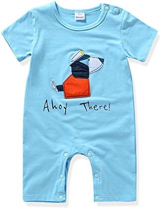 Miniowl Kids Baby Boys Girls Romper Jumpsuit Short Sleeve Bodysuits Outfits 3-24months bl 70