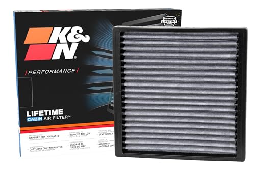 K&N Premium Cabin Air Filter: High Performance, Clean Airflow to your Cabin: Designed For Select 2005-2019 Toyota Tacoma, 1999-2002 Subaru Liberty, 2003-2008 Pontiac Vibe, VF2005