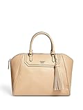GUESS Factory Women's Claire Maine Saffiano Satchel
