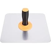 Masonry Hawk, 12in Aluminium Plastering Hawk | Plaster Mortar Board Holder Finishing Plastering Tool with Soft Grip Handle, Home Paint Finishing Plaster Tool