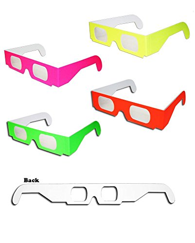 Fireworks Glasses - 200 Pair - For Laser Shows, Raves, Holiday Lights