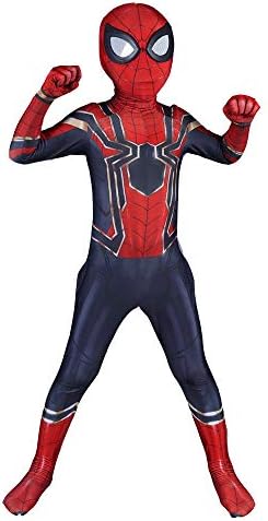 Elakaka Spiderman Homecoming Costume,Kids Superhero Lycra Spandex Zentai Cosplay Costumes