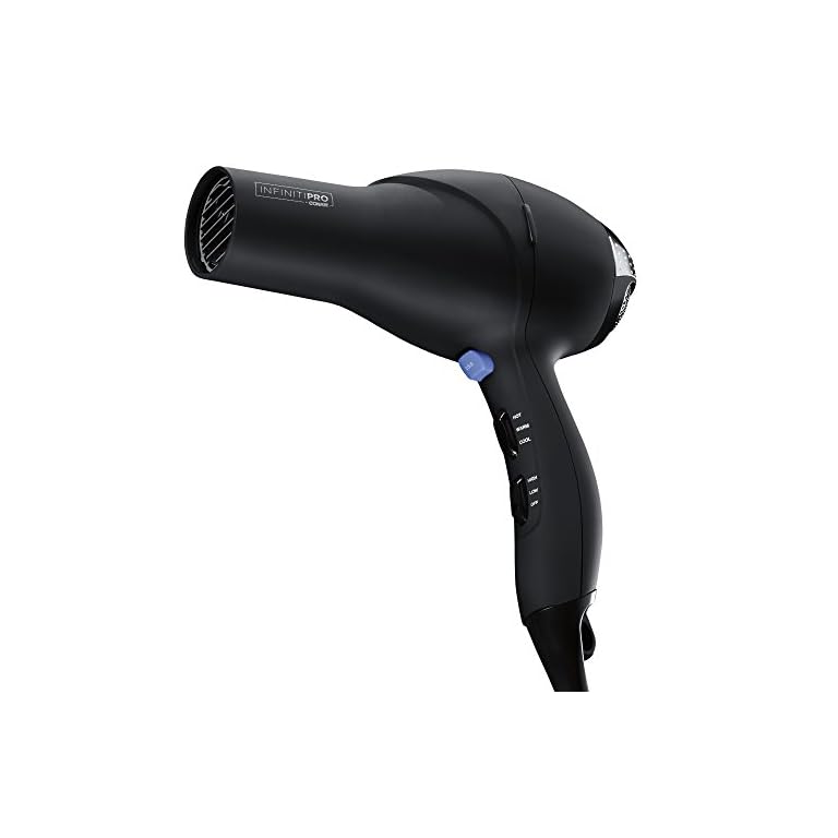 INFINITIPRO BY CONAIR 1875W Salon Performance AC Motor Styling Tool/Hair Dryer; Black