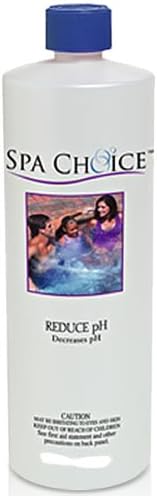 Spa Choice 1 Quart pH REDUCE DECREASER Spa Chemical 472-3-4001 For Hot Tubs and Spas 6 x 32 oz. Bottles (192 oz. Total)